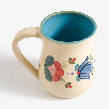 Mug with Rosemaling by Rachael Saum